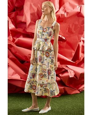 Hunter Bell Lacey Dress - Red