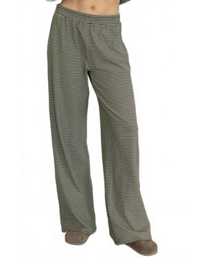Things Between Levi Striped Pants - Gray