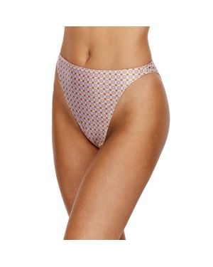 Flirtt Gottex Vacation Mode High Waist Bikini Bottom - Brown