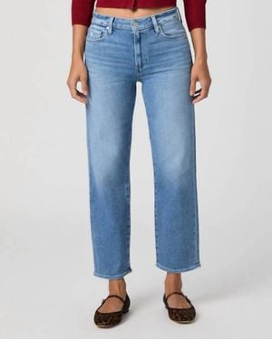 PAIGE Mason Ankle Straight Jean - Blue