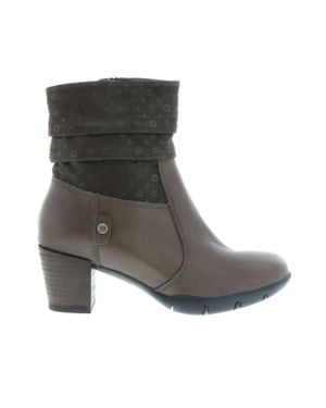 Wolky Colville Heeled Mid Boot - Gray