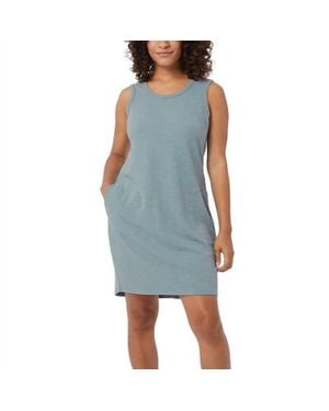32 Degrees Sleeveless Relaxed Fit Pullover Dress - Blue