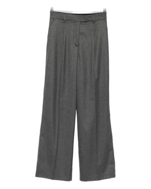 SEVENTY SERGIO TEGON Wide-Leg Pants With High Waist - Gray