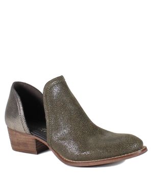 Diba True Shy Town Side Cut-Out Ankle Boots - Brown