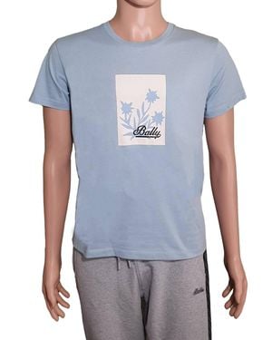Bally Short Sleeve Logo T-Shirt - Blue