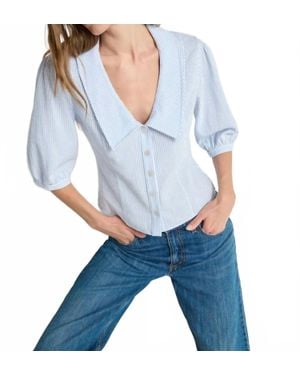 Nation Ltd Veronique Blouse - Blue