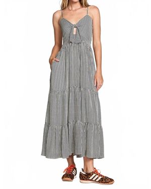 Saltwater Luxe Stein Midi Dress - Gray