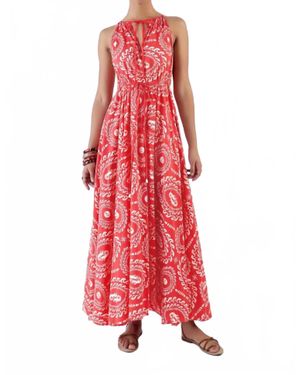 Beyond By Vera Marina Dress - Red