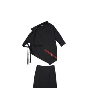 DSquared² ² Cotton Two-Piece Suit - Black