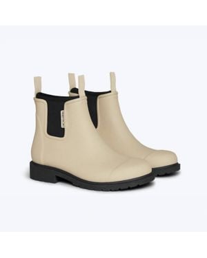 Merry People Bobbi Ankle Rain Boot - Natural