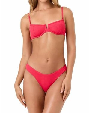 LSPACE Rocky Classic Bikini Bottom - Red