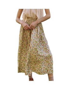 The Great The Viola Skirt - Metallic