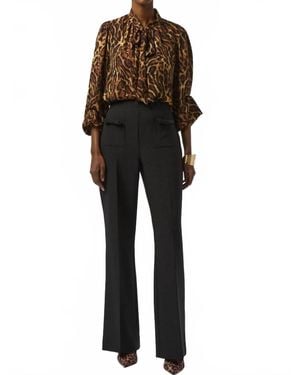 Joseph Ribkoff Evase Pkt Detail Pant - Black