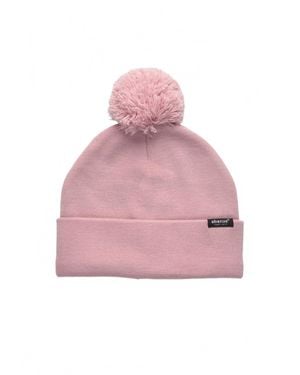 Abacus Row Edison Knitted Beanies Hat - Pink