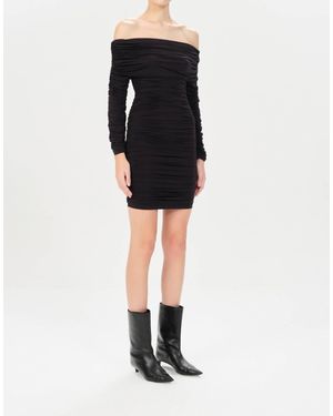 Maria Cher Alberti Akira Short Dress - Black