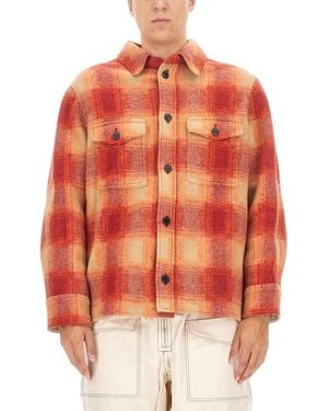 Isabel Marant Kervon Coat - Orange