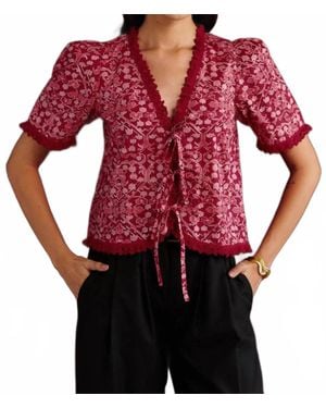 brand: Banjanan Sarah Top - Red