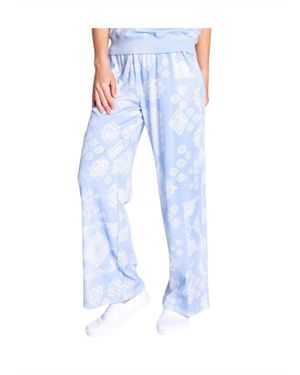 Pj Salvage Bandanarama Bandana Pant - Blue