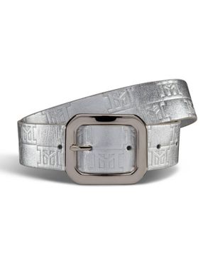 Lidia May Classic Leather Belt - Gray
