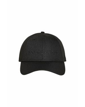 Canada Goose Wordmark Adjustable Cap - Black