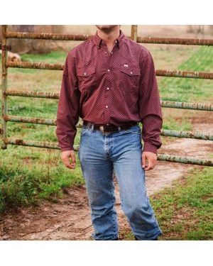 Farrell Nicholas Long Sleeve Shirt - Pink