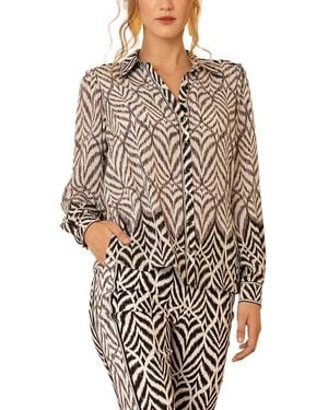 Hale Bob Kelly Silk Top - White