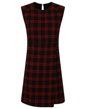 Pinko Amaranda Structured Sleeveless Mini Dress