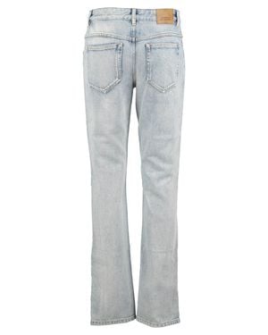 Isabel Marant Laura Denim Pants - Gray
