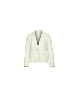 JOSEPH Single-Breasted Linen Blazer - Black