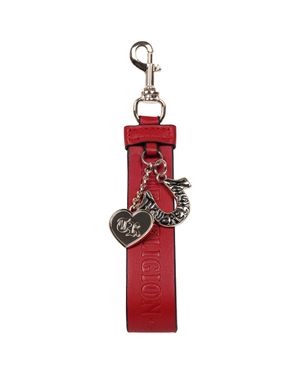 TRUE RELIGION Bag Charm Keychain - Red