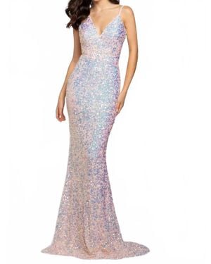 SOPHIA THOMAS Sequined Dress - Purple