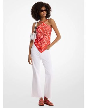 MICHAEL Michael Kors Michael Kors Maia Denim Flared Jeans