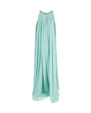 Saloni Embellished Maxi Dress - Green