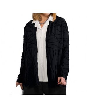 On The Plus Side Wave Jacket - Black