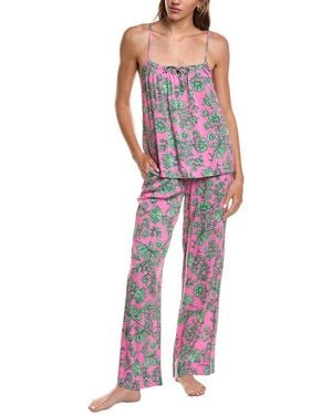 Sanctuary 2Pc Cami & Pant Set - Red