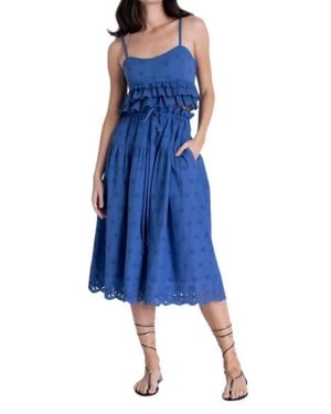 Karina Grimaldi Emilia Skirt - Blue