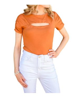 White Birch Spare Your Time Bodysuit - Orange
