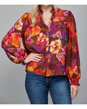 Fate Vivie Blouse - Red