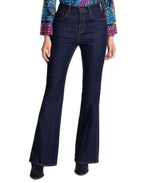 Johnny Was High Rise Flare Jean - Blue