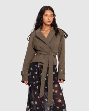 Belle & Bloom Fast Car Jacket - Brown