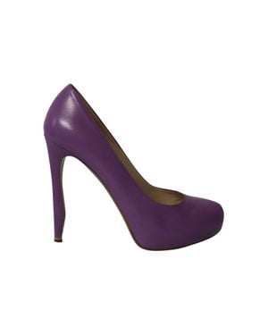Nicholas Kirkwood Platform Pumps - Purple