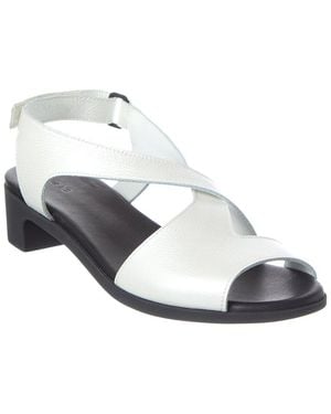 Arche Kisbye Leather Sandal - White