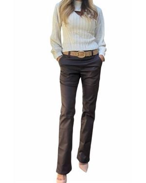 Bevy Flog Nansi Boot Leg Pants - Multicolor