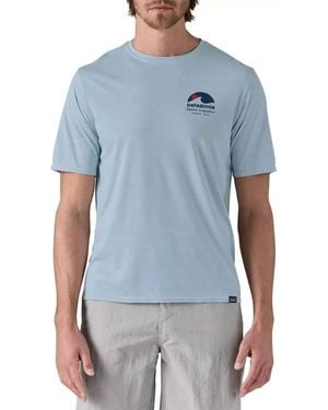 Patagonia Capilene Cool Daily Graphic Shirt - Blue
