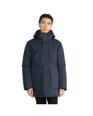 Pajar Karsten Mid Length Parka With Detachable Hood - Blue