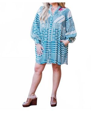 Layerz Clothing Tate Dress - Blue