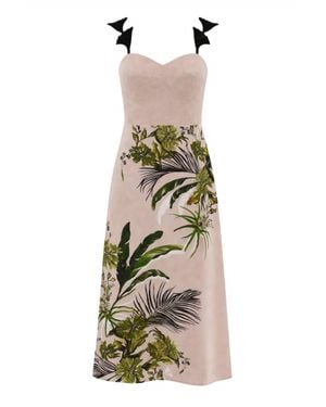 Anna Cate Wilson Midi Dress - Multicolor