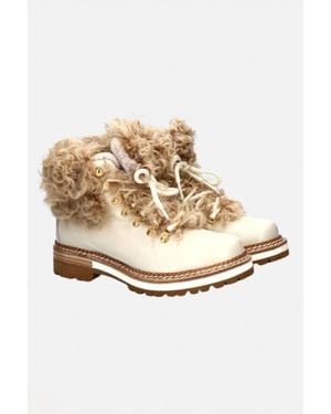 Montelliana Clara Shear Boot - Natural