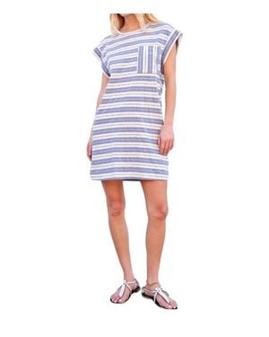 Sundry Muscle Tee Dress - Blue