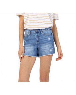 Judy Blue Darling Days Shorts - Blue